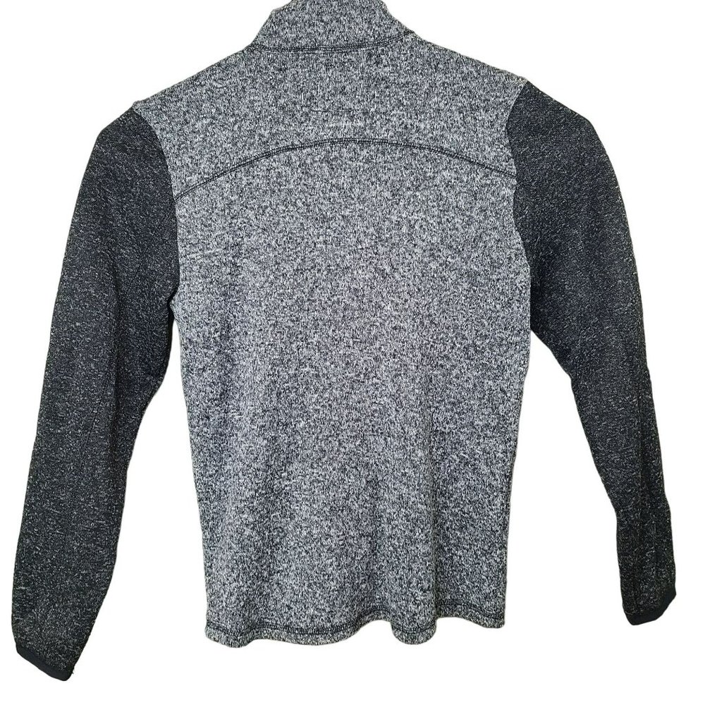 GIII Apparel AZ Cardinals Full Zip Womens SM Black Heather Gray Knit Zip Pockets - Picture 2 of 10